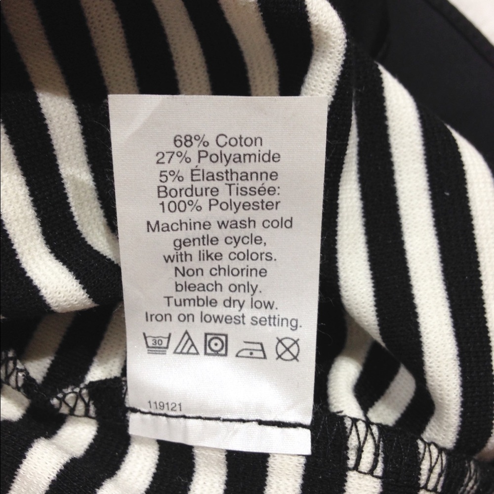 J. Crew Nautical Striped Ruffle Top - Picture 8 of 9
